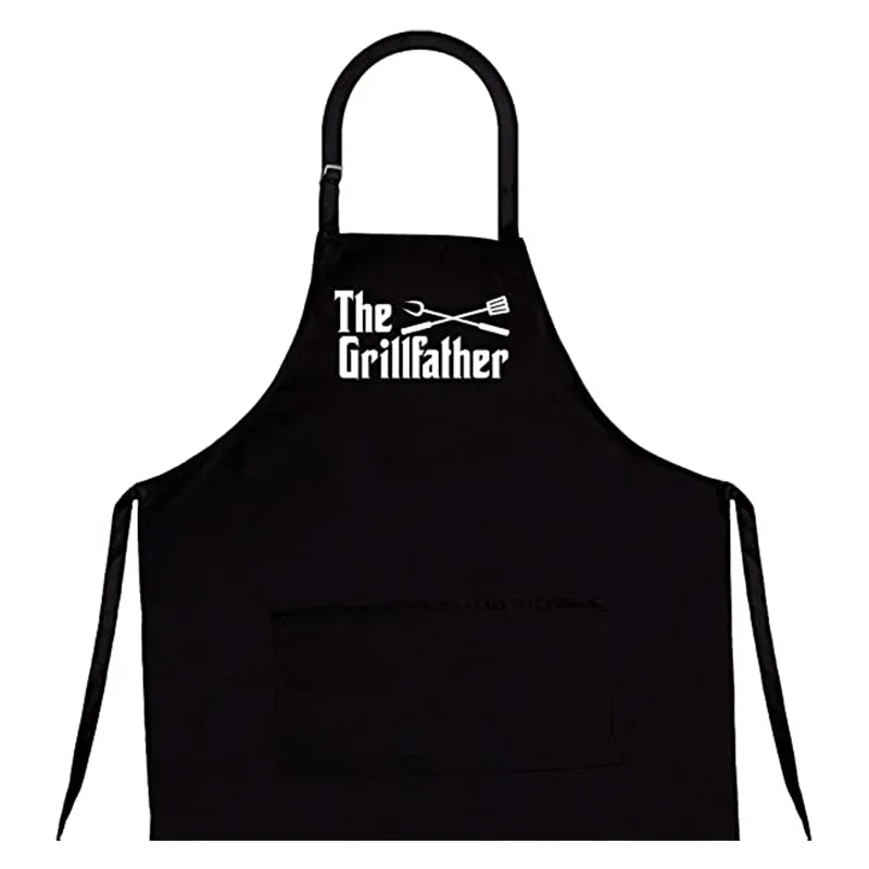 Hot Funny Alphabet Logo House  Printing Kitchen Restaurant Cooking Chef\'s BBQ Man Woman Adjustable Neck Hanger Cleaning  Apron