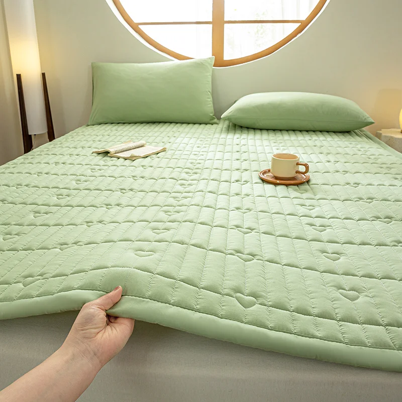 Nuevo Cojín de colchón, fino antideslizante, colchón lavable a máquina, ropa de cama para dormitorio, ropa de cama, cojín de sábana para el hogar