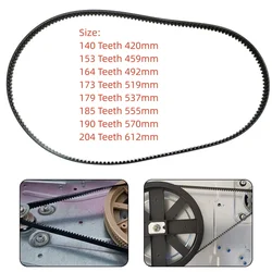 140-204mm Teeth Breadmaker Conveyor Belts Bread Machine Belts Bread Maker Parts 420-612mm Kitchen Appliance Accessories