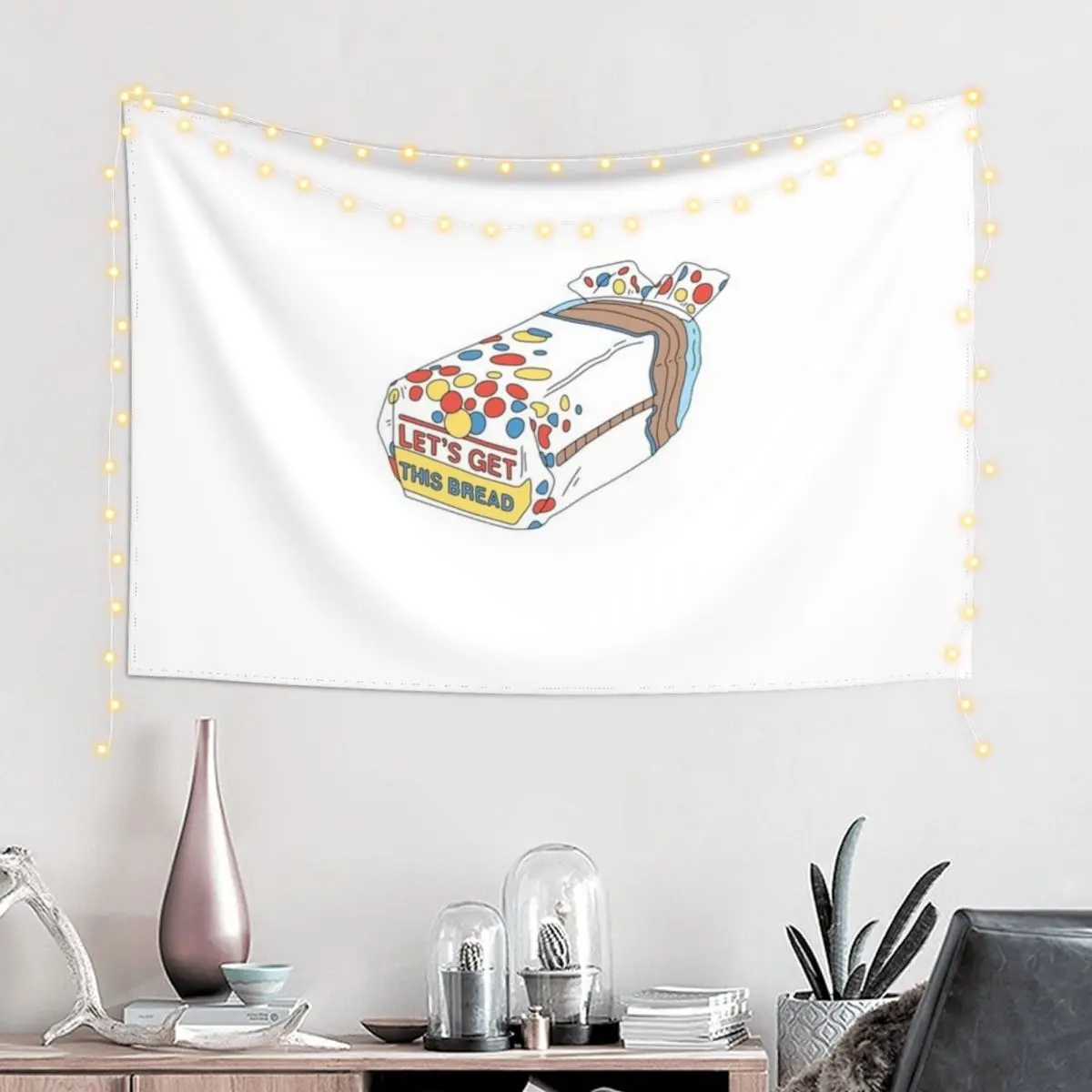 

LET'S GET THIS BREAD Tapestry Room Decor Korean Style Decoration Pictures Room Wall Things To The Room Mushroom Tapestry