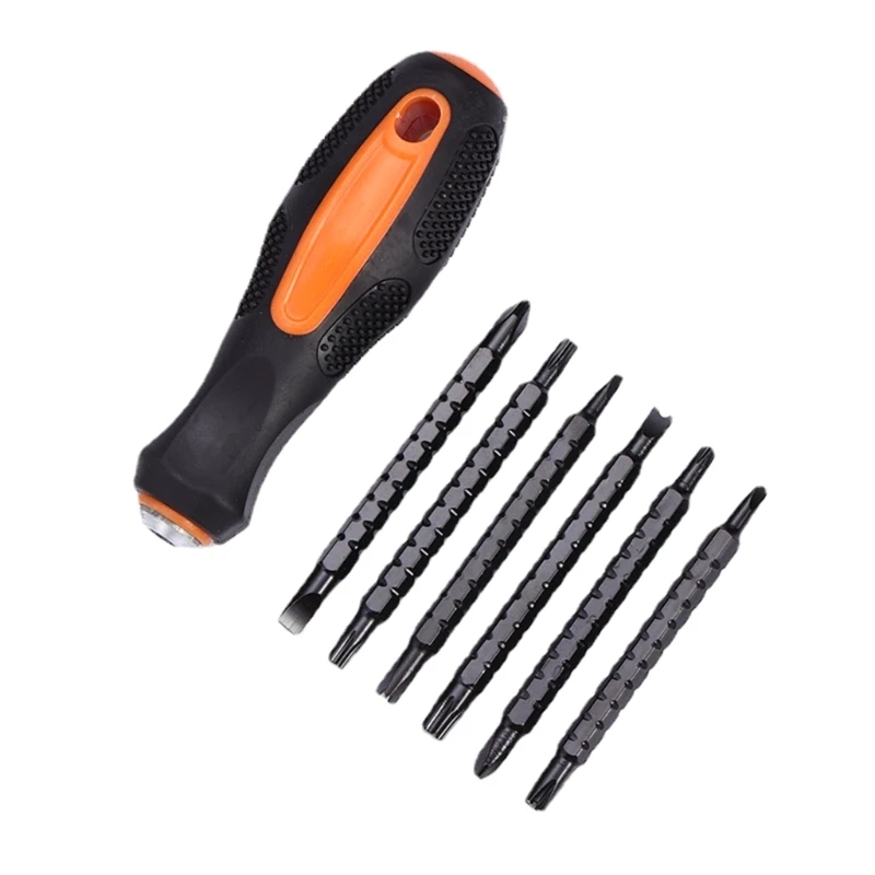 

6 in 1 Ratchet Screwdriver Multi-function Labor-saving Tool Adjustable