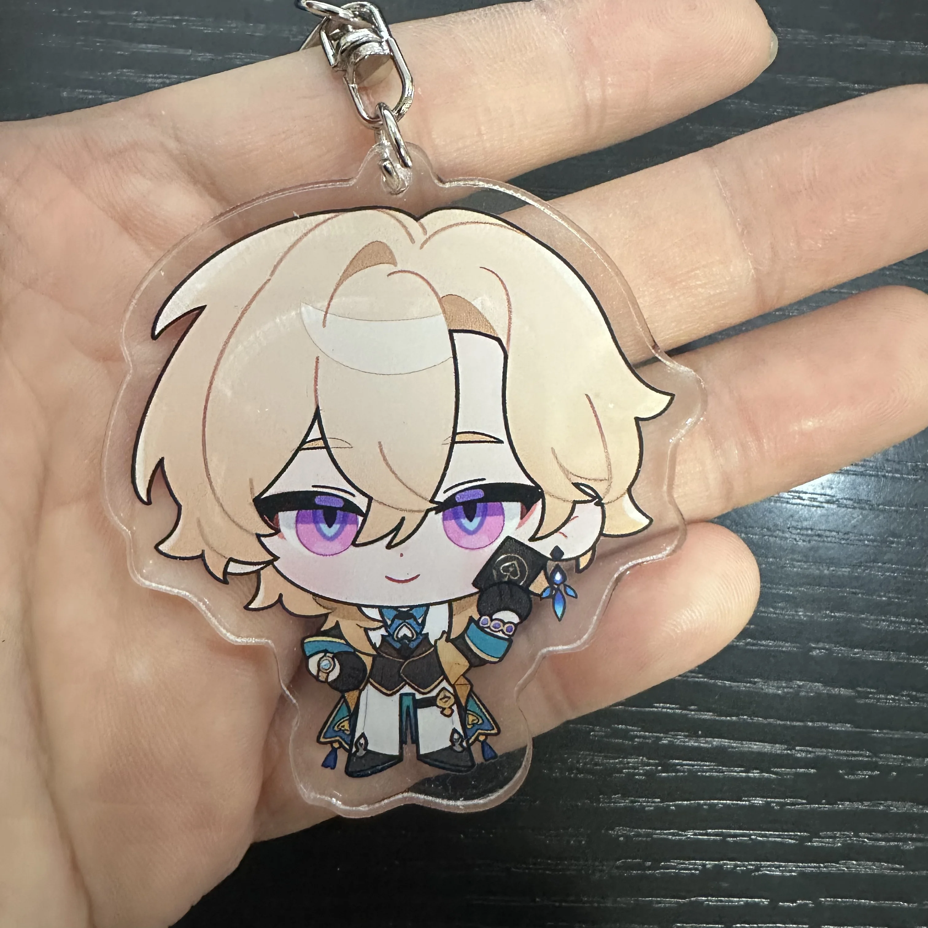 Cute Cartoon Game Honkai: Star Rail Figures Aventurine Sunday Dr. Ratio Boothill Cosplay Acrylic Key Chains Fans Christmas Gifts