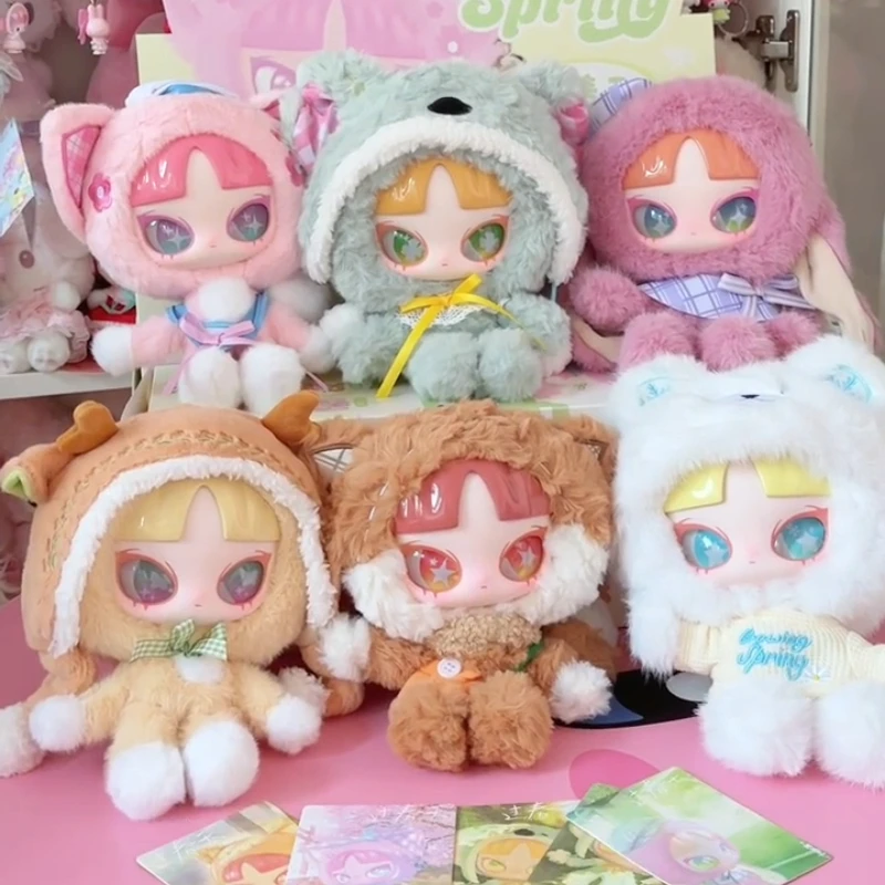 

INN Crossing Spring Plush Series слепая коробка игрушки милые аниме фигурки сюрприз загадочная коробка кролик куклы сумки кулон Декор подарок для девочки