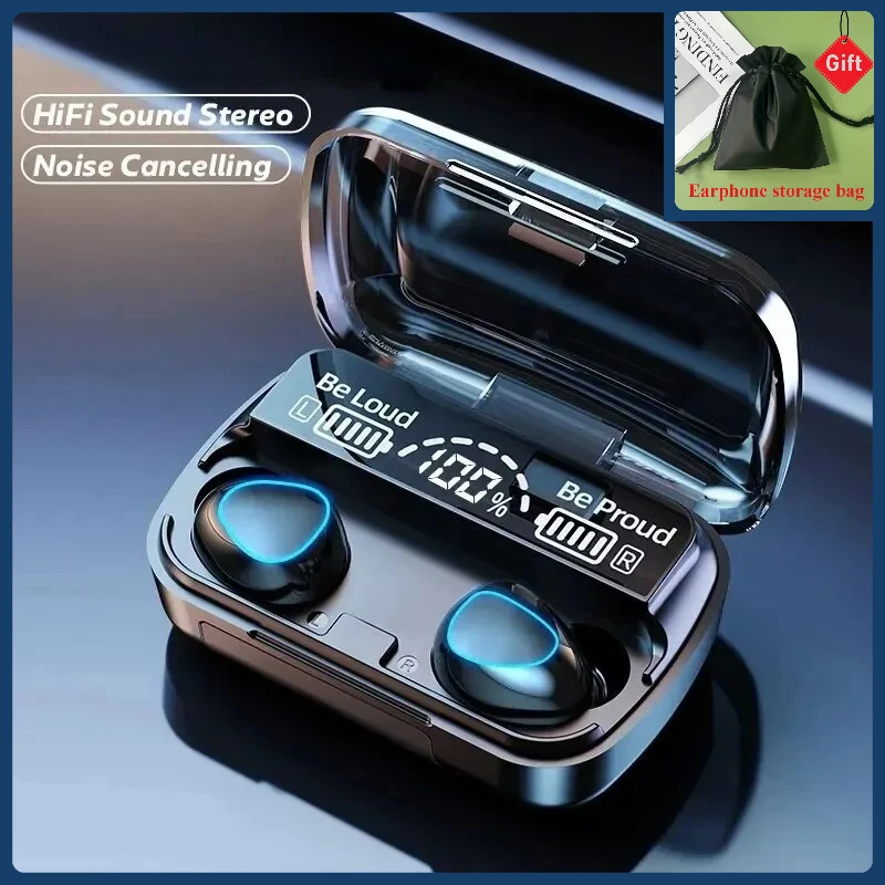 

TWS Auriculares Bluetooth Wireless Headphones Sport With Microphone Fone De Ouvido In Ear Headset Gamer Earphones Power Bank