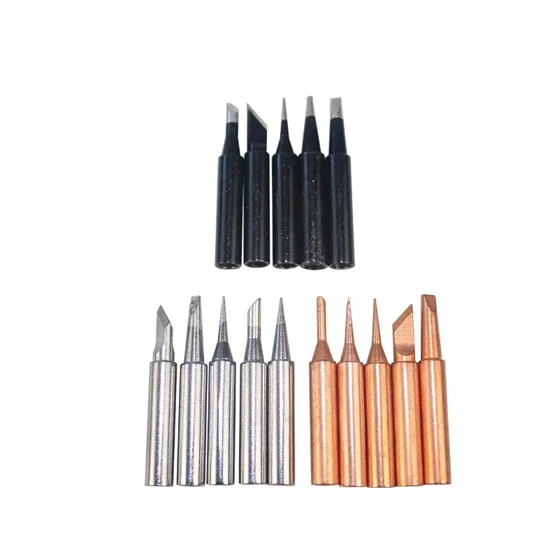 5 pçs i + b + k + 2.4d + 3c universal 936 937 938 para estação de solda ferro ponta cabeça superior picada pontas de solda ferramentas