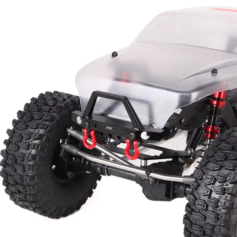 KYX simulation model car Axial SCX10 PRO frame metal front bumper aluminum alloy front bumper front bumper