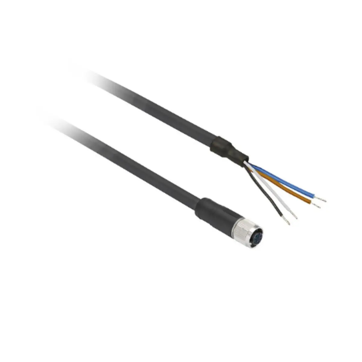 

XZCP1164L5 Предварительно проводные разъемы XZ, прямая розетка, M12, 5-контактный, кабель PUR 5 м
