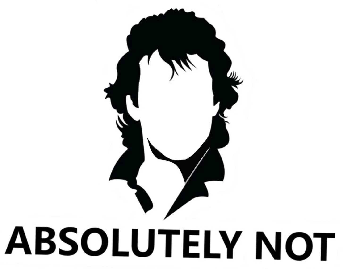 Imran Khan Absolutely Not  VINYL   removable Wall Sticker Decor Decal  self-adhesive
