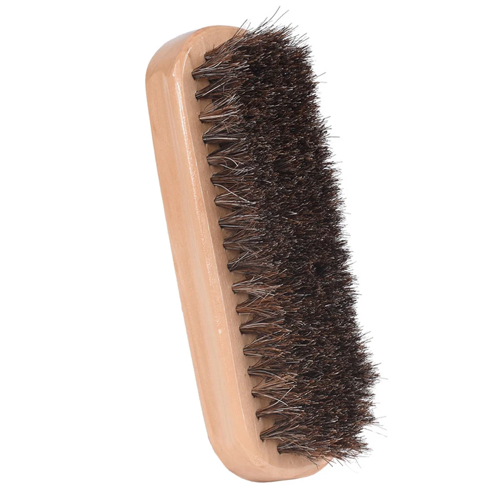 Care Clean Daubers Applicators Shoe Brush Cleaner Shoes Polishing Tool Horsehair