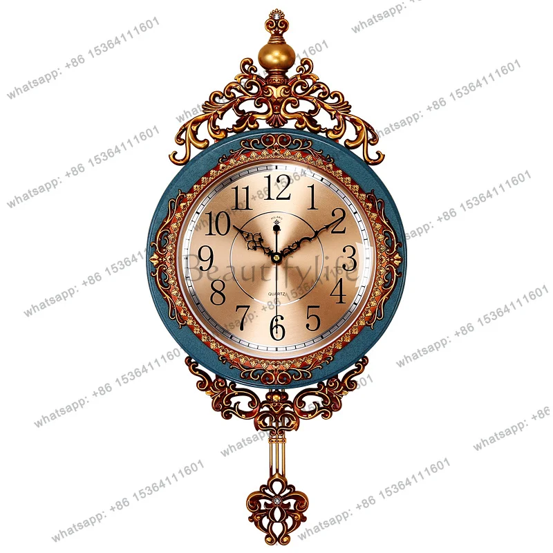 Best Sellers Luxury Digital Wall Clocks Modern Vintage Nordic Round Restaurant Wall Clocks Living Room Aesthetic Horloge Murale