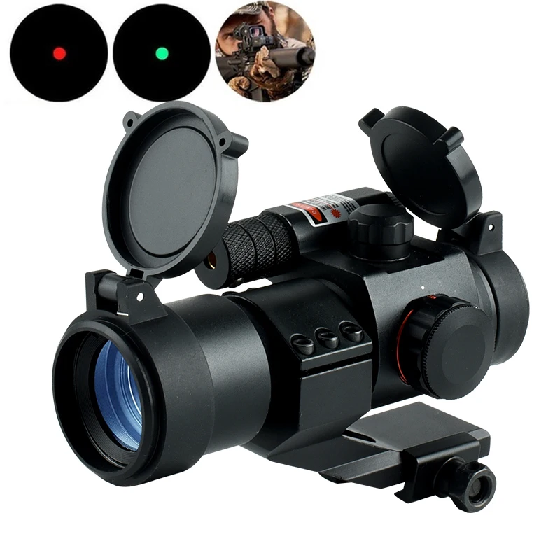 Red Dot Sight M3 Hunting Optic Adjustable Red Green Dot Brightness Reflex Scope Compact Airsoft Riflescope Tactical Accessories