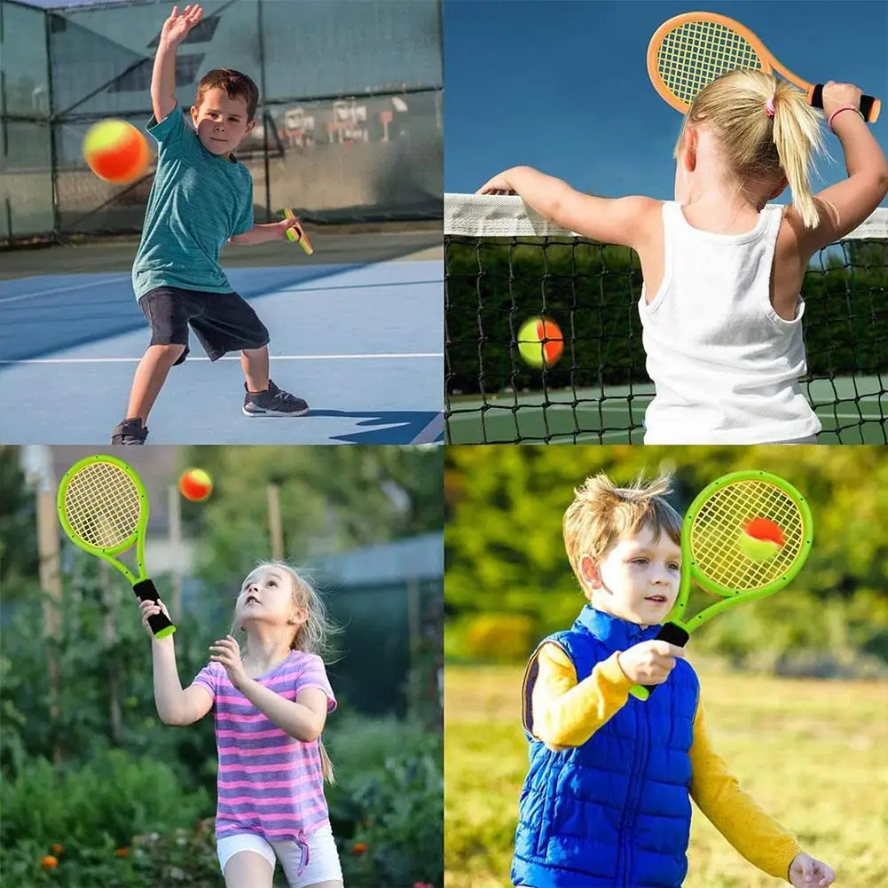 3PCS Beach Tennis Balls Tennis Training Professional Tennis Paddle Balls Outdoor Tennis Accessories for Kids