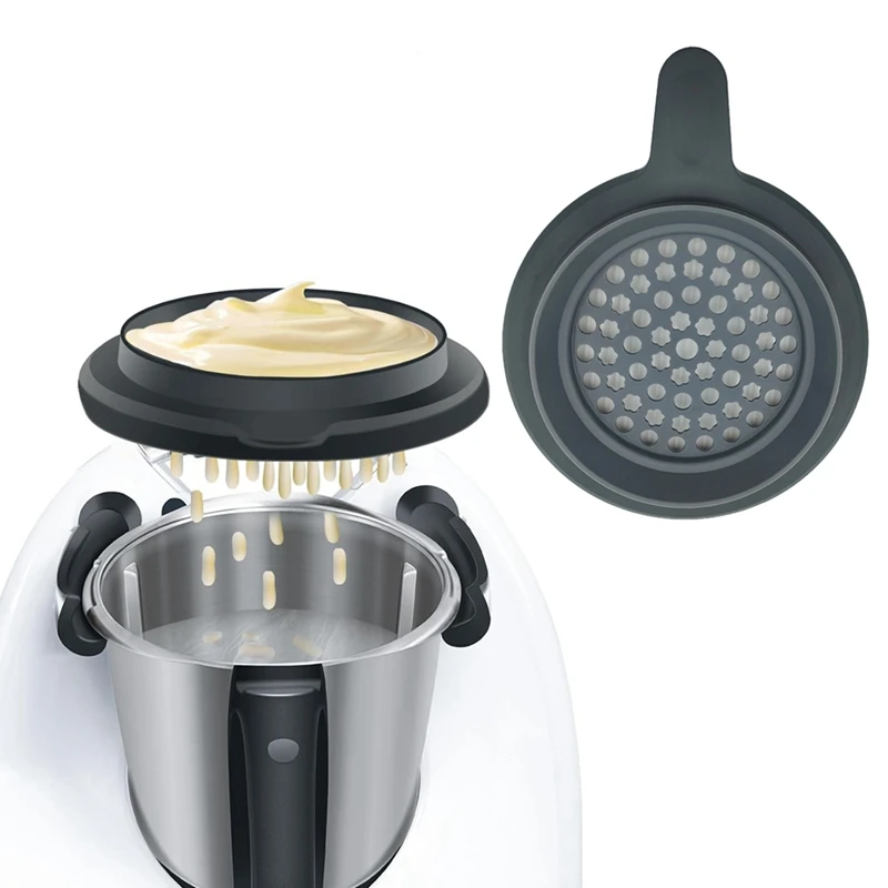 Batter Strainer With Scraper For Thermomix TM6, TM5, TM31 Food Processor Attachment Batter Screen Strainer Kitchen Press