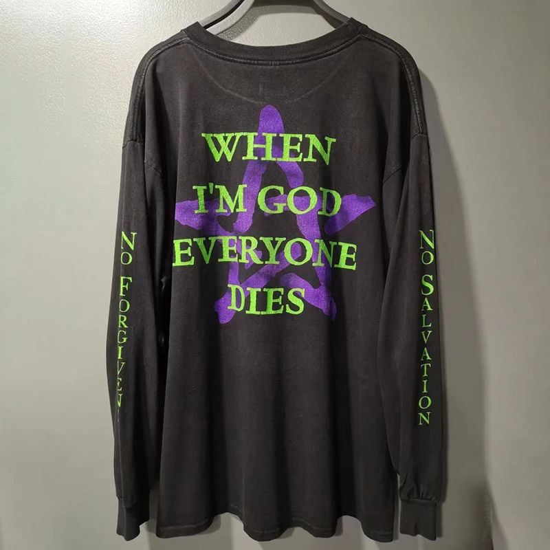 

Y2k винтажные футболки с буквенным принтом мужские Harajuku хип-хоп повседневные футболки американские ретро негабаритные уличные футболки ropa hombre