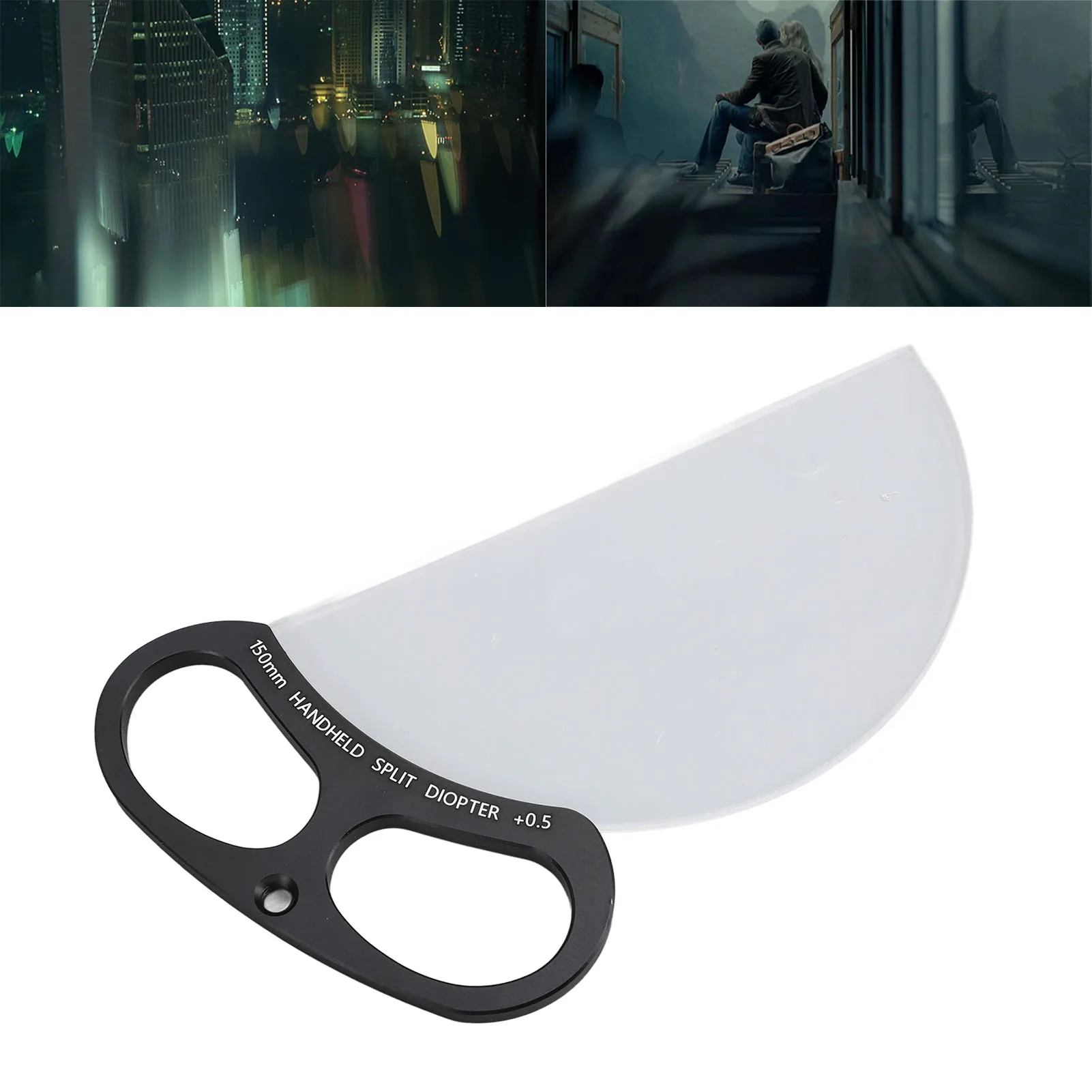 

1/2 разделенный диоптрийный фильтр 150 мм ручной 1/2 разделенный диоптрийный фильтр объектив фильтрующая пленка со спецэффектами аксессуары для фильтров-призма