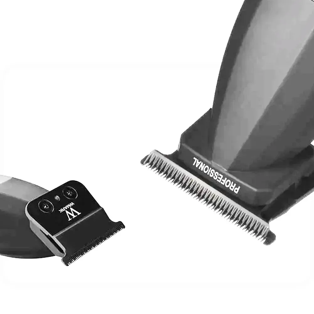 WMARK NG-2038 NG325 Professioneller Friseur-Haarschneider für Herren, LCD-Elektro-Trimmer, 9000 U/min, zwei Geschwindigkeiten, verstellbar, Ganzmetallgehäuse