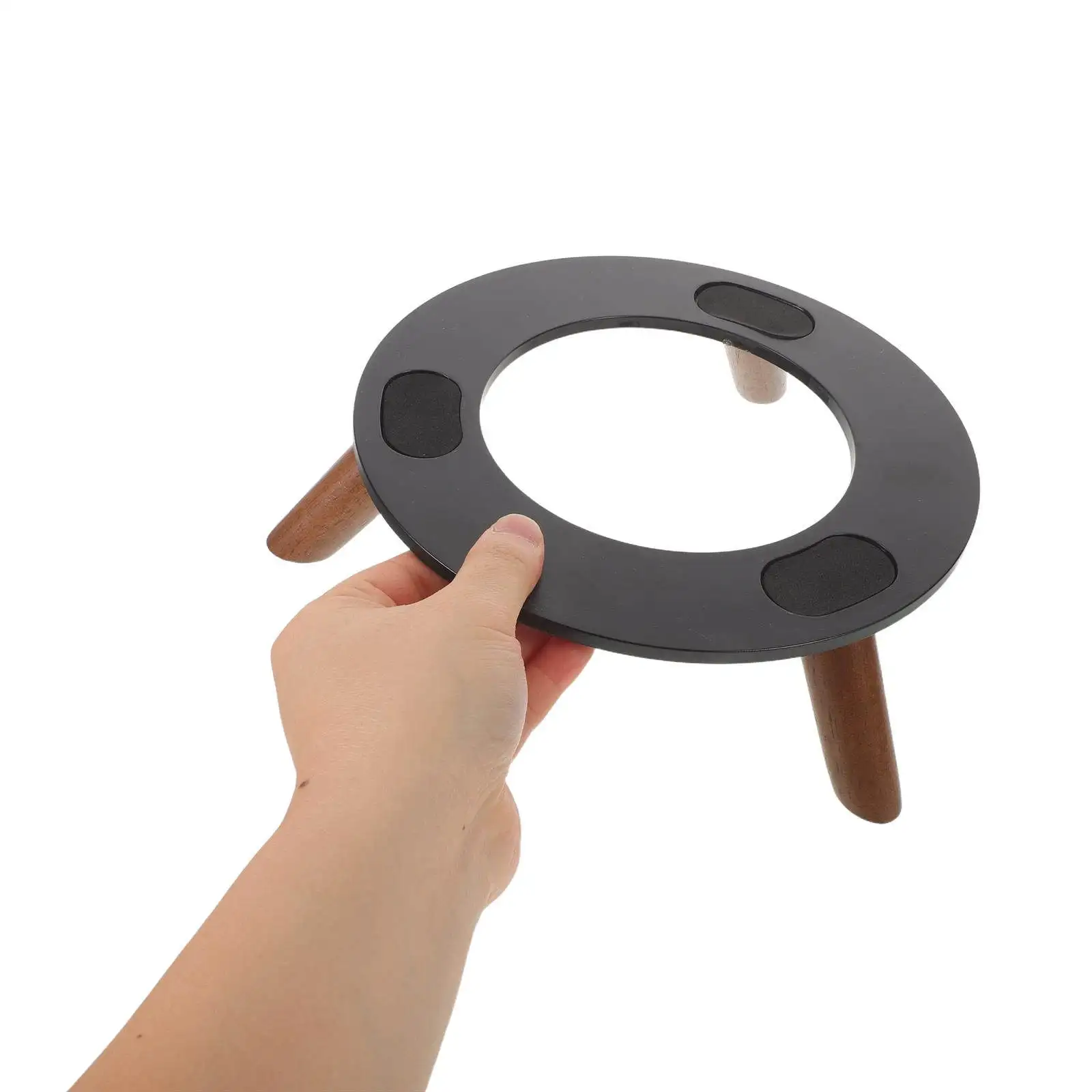 Desktop Wood Speaker Stand Adjustable Loudspeaker Holder Base for Pc Gaming Workstation Desktop Monitor Speaker Amplifier Desk