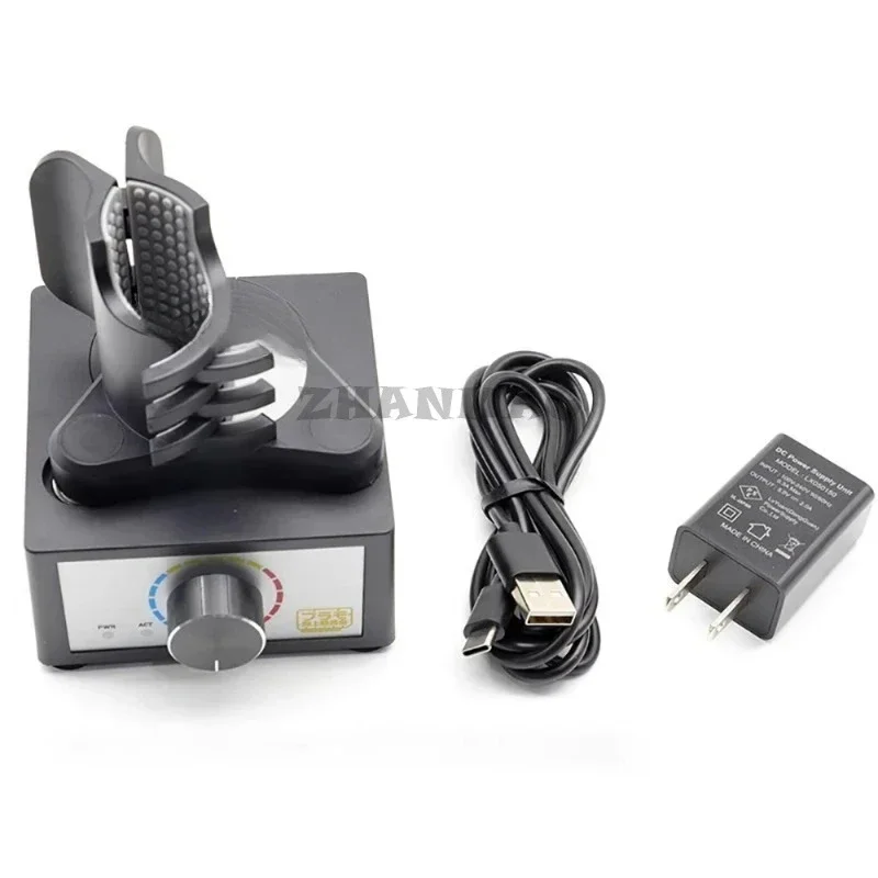 100-240V Eddy Current Mixer, Electric Paint Mixer with Adjustable Speed, Mini Desktop Mixer, DIY Hobby Model Making Tool PMKJ020