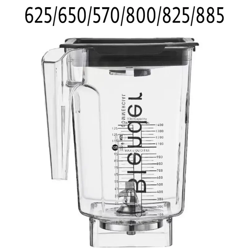 90oz Blender Jar for Blendtec 625 650 570 800 825 885 Commercial Smoothie Maker Replacement Cup High Capacity BPA Free