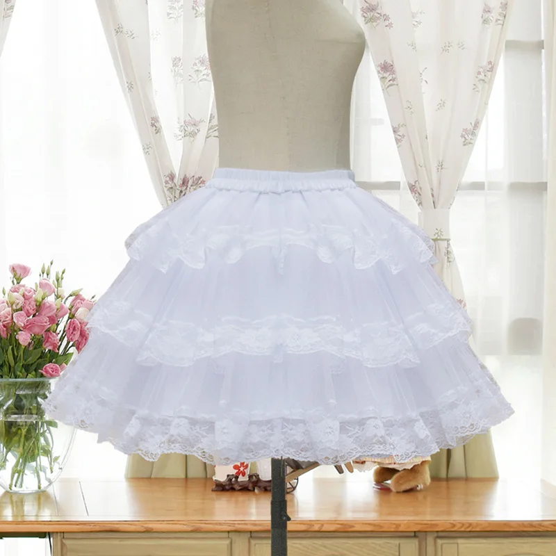 Dolce pizzo volant donna Lolita pantaloncini di sicurezza pantaloni carino fondo in pizzo mutande principessa vittoriana ragazza Harajuku Jk Bloomers