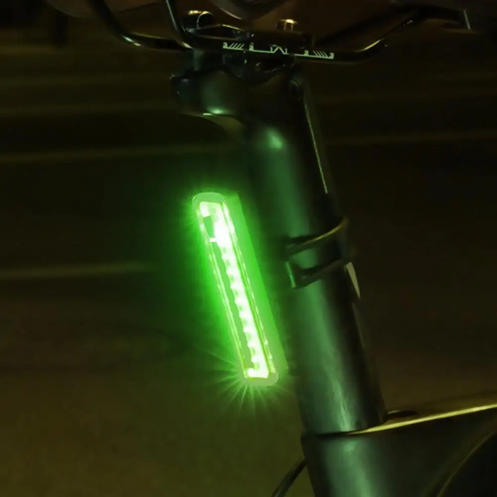 

Bicycle Taillight USB Rechargeable LED Rear Lamp Bike Parts Safety Alert 360-degree Rotatable Turn Signal Warning Light