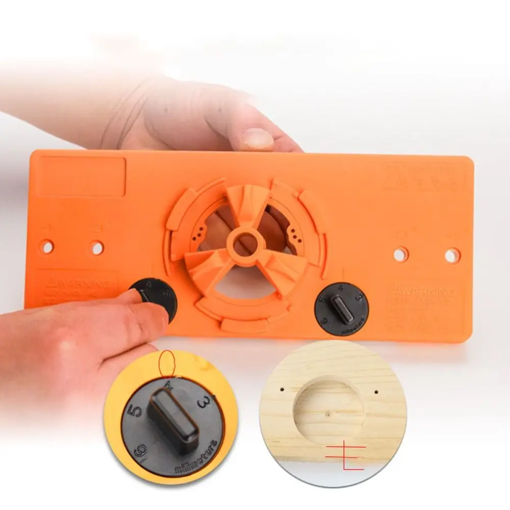 

35MM Size Concealed Cup Style Hinge Jig Cup Style Design Door Hole Template Boring Hole Drill Guide Hole Punch Face Frame