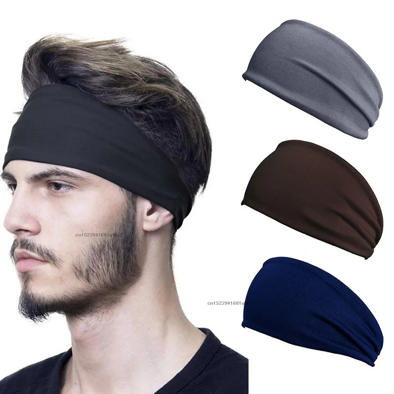 

1PC Sports Headband Running Fitness Sweatband Quick-Dry Elastic Absorbent Men Women Cycling Jog Tennis Yoga Gym Hair Bandage