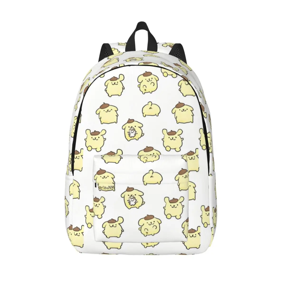 

Pompompurin Cartoon Japanese Backpack for Men Women Teenage High School Hiking Travel Daypack Laptop Shoulder Bag Gift