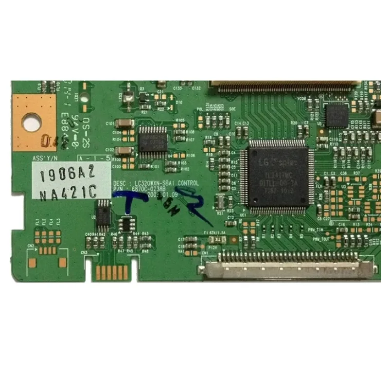 Bom teste T-CON placa para tela LC320WXN LC320WXN-SBA1 6870C-0238B 6870C-0238A LT32810U Funcionamento perfeito Totalmente testado