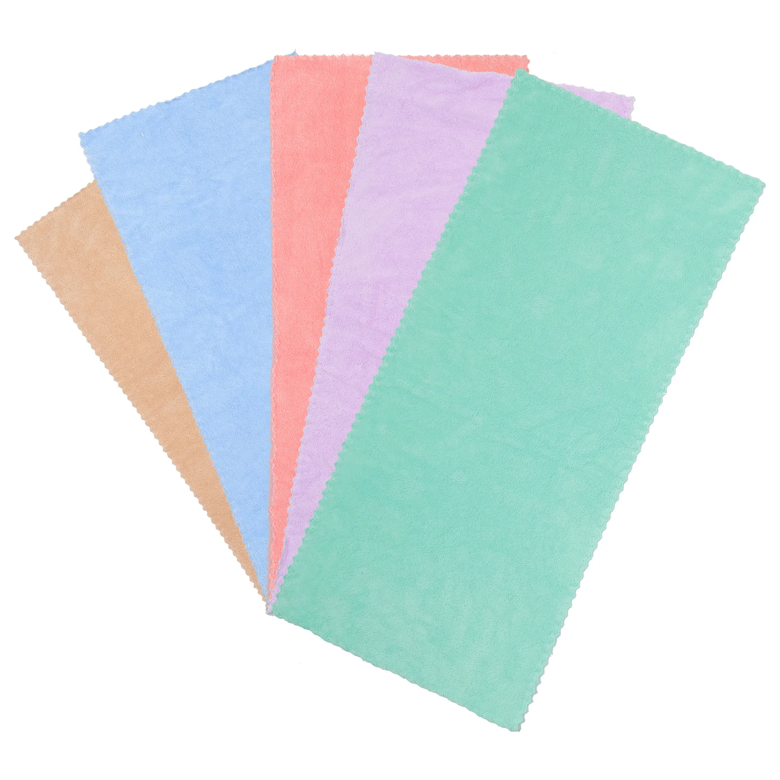 

5Pcs Small Animals Bath Towels Breathable Polyester Fiber Mat Absorbent Drying Towel for Hamster Rabbit Guinea Pig Cage Bedding