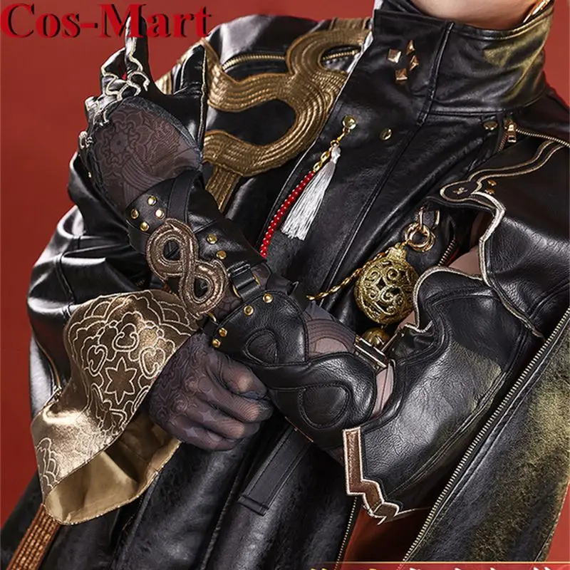 Cos-Mart Game Arknights Chongyue Cosplay Costume Fashion Handsome Combat Uniform Male Full Set Activity Role Play Clothing New