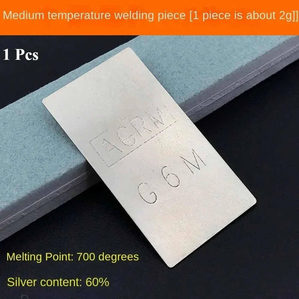 Zilveren soldeerplaten 600/700/800 ° C - Hoge/Med/Lage Temp DIY Sieraden Lasbenodigdheden Sieraden Verwerking Tool