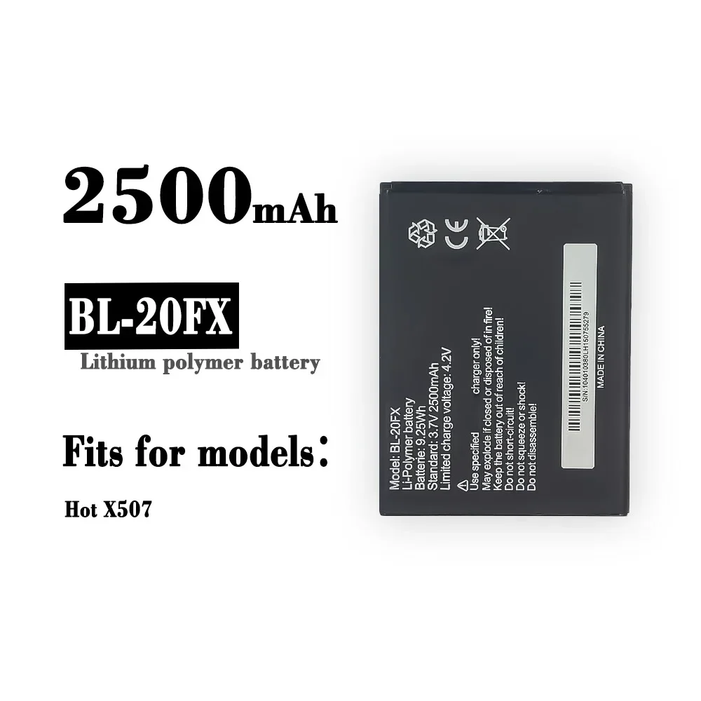 BL-20FX High Quality Replacement Battery For Infinix Hot X507 BL-20FX New Large Capacity Built-in Lithium Battery