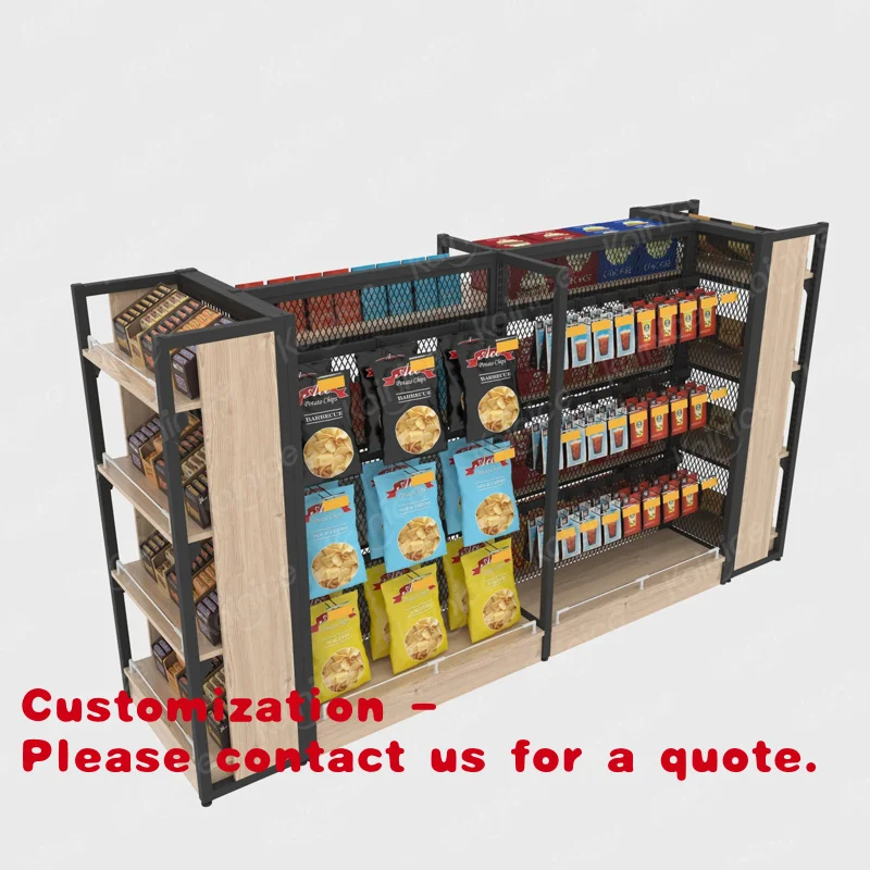 

Customize.Kainice Factory Outlet Gondola Best Used Display Shelf / Supermarket Shelf Rack / Grocery Store Rack With Rack