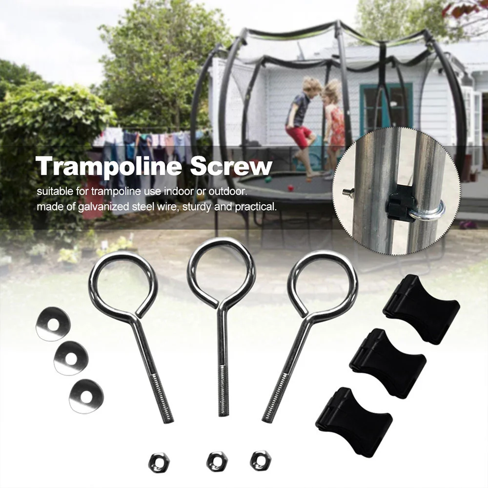 Tool Fixed Trampoline Diverse Adaptation Stable Trampoline Small Fitness And Shape Trampoline Screw Trampoline Accessories Screw