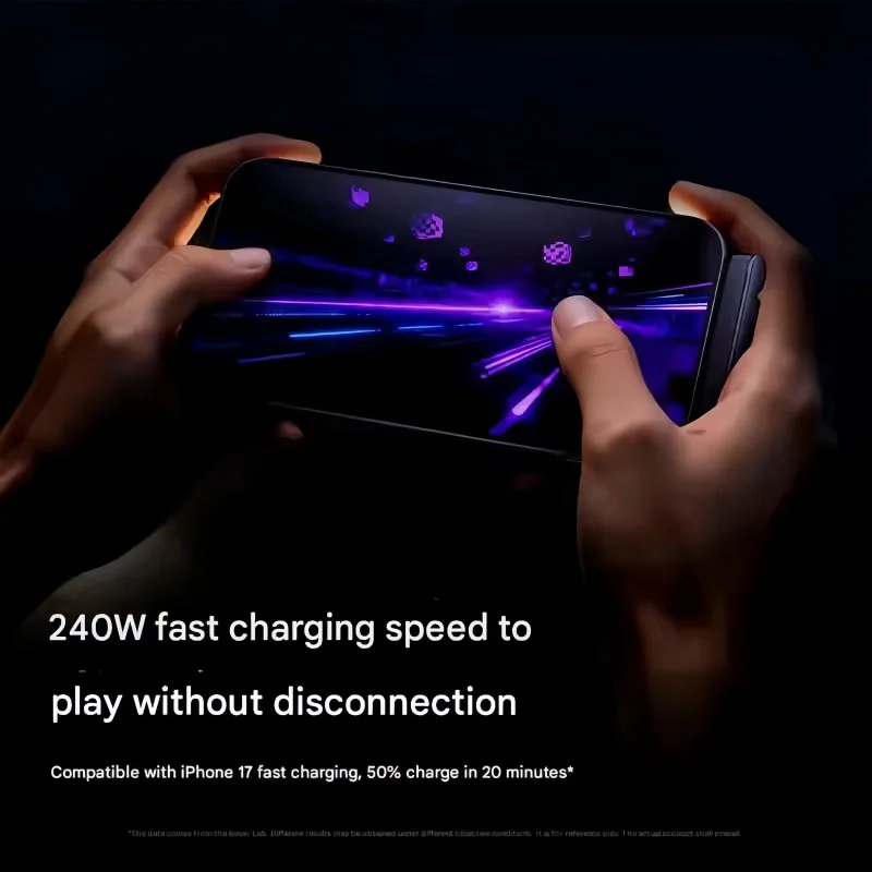 Kabel do szybkiego ładowania 240W, składany metalowy uchwyt na telefon, kabel do szybkiego ładowania, wielofunkcyjny kabel ładujący z Type-C, składany kabel do transmisji danych 2w1