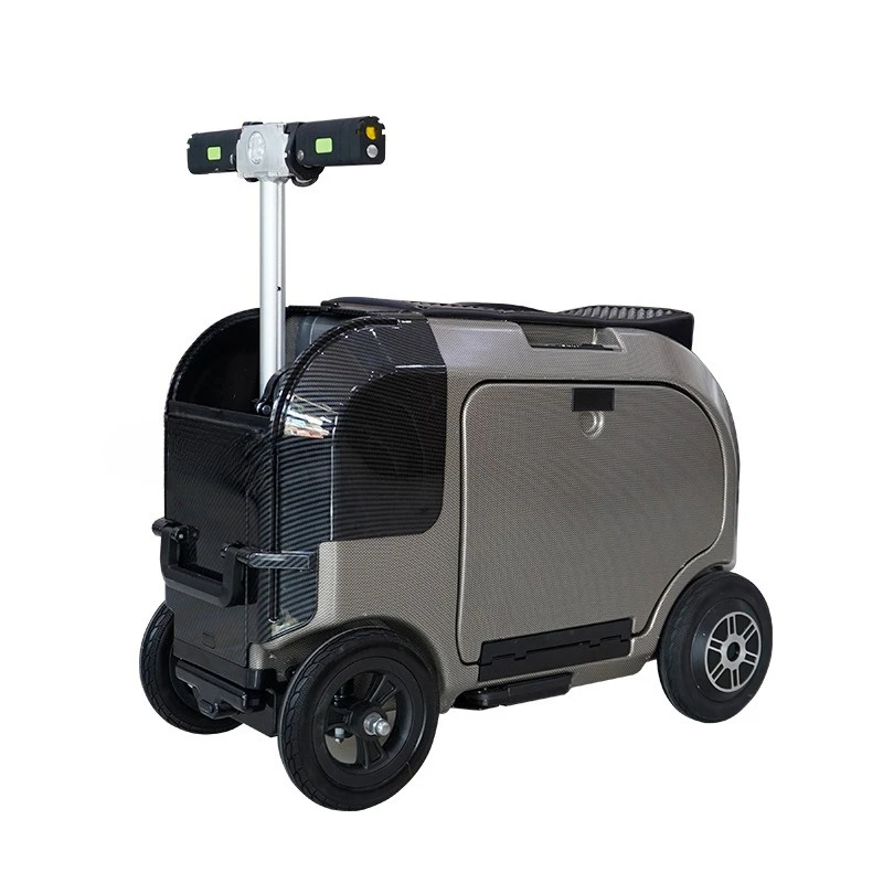 

Large-capacity aviation-grade aluminum alloy load-bearing safety smart lock new smart electric suitcase