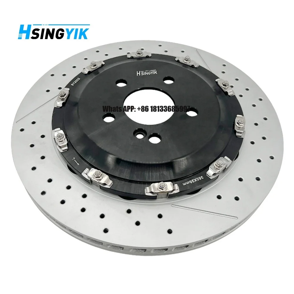 

Передний тормозной диск 370*34 мм, составной (2 части) для суппорта Mercedes-Benz GT S [2017-]