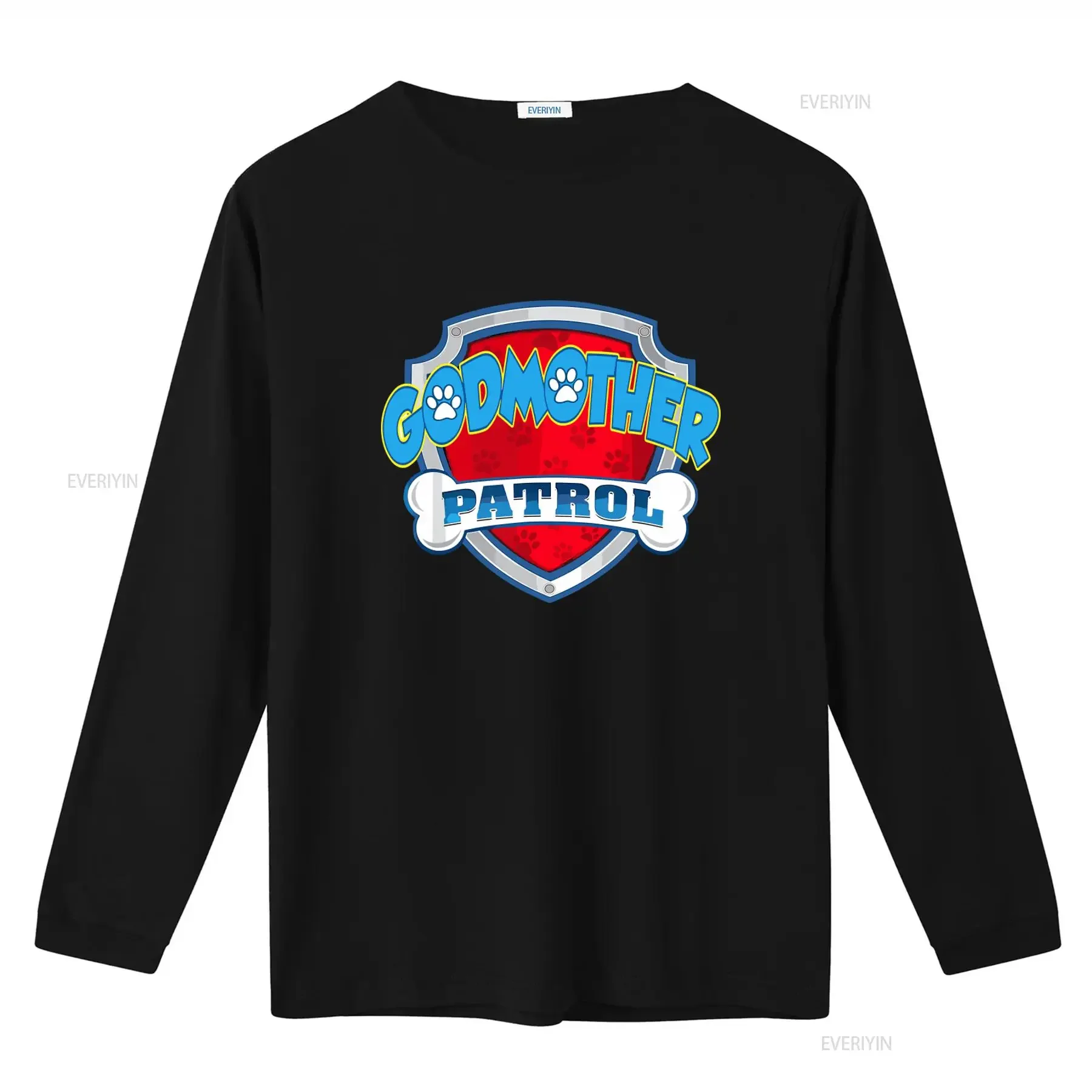 Godmother Patrol T Shirt Dog Mom Dad Funny Birthday Party  vintage Washed Soft Versatile homme Top For Everyday Wear Casual