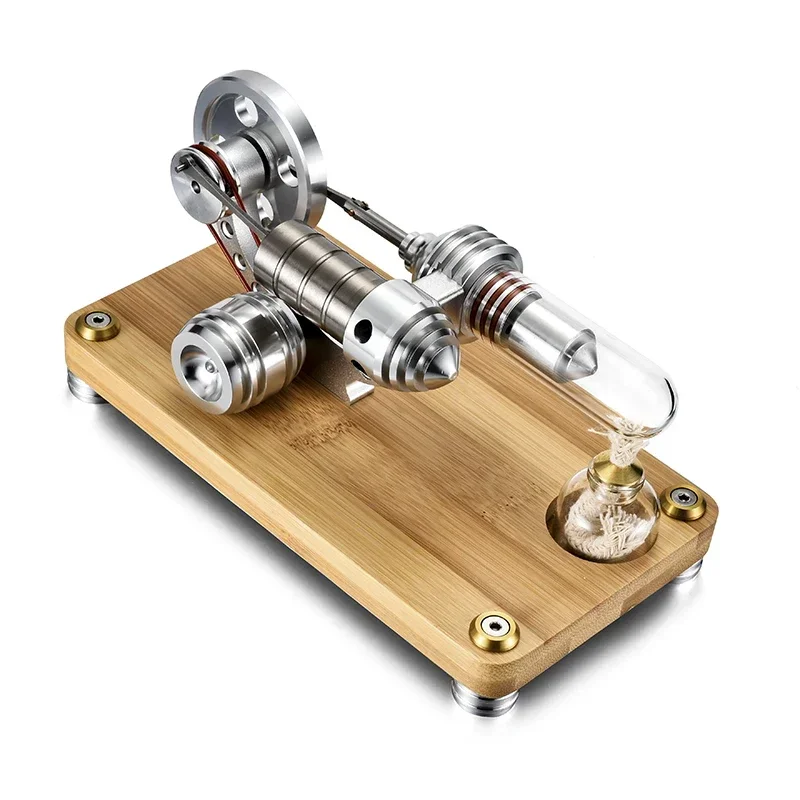 

Single Cylinder Alloy Stirling Engine Motor Engine Model External Combustion Engine Gift Toy