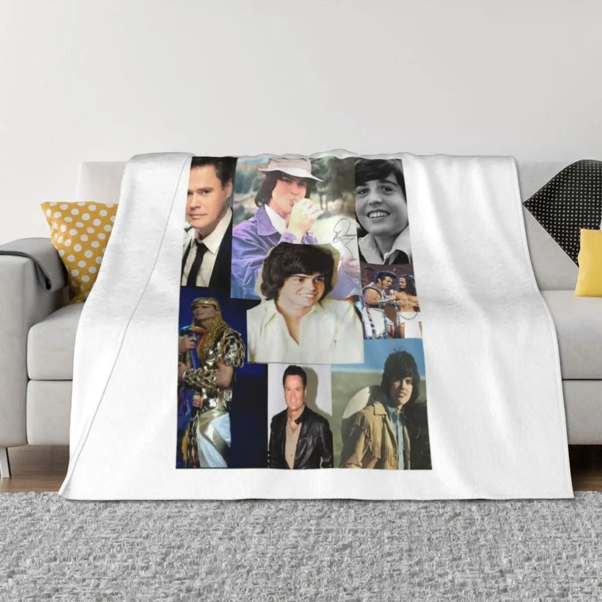 

Donny Osmond Throw Blanket blankets ands warm winter christmas gifts Soft Beds Blankets