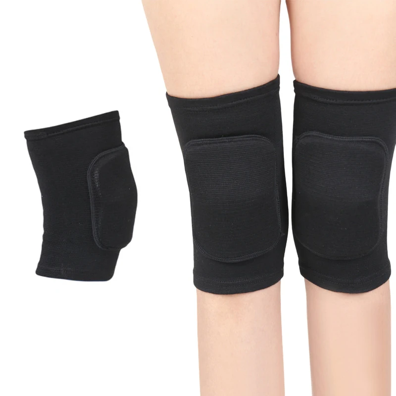 1Pair Sports Knee Pad Adults Kid Dance Knee Protector Elastic Thicken Sponge Knees Brace Support for Gym Yoga Workout Training