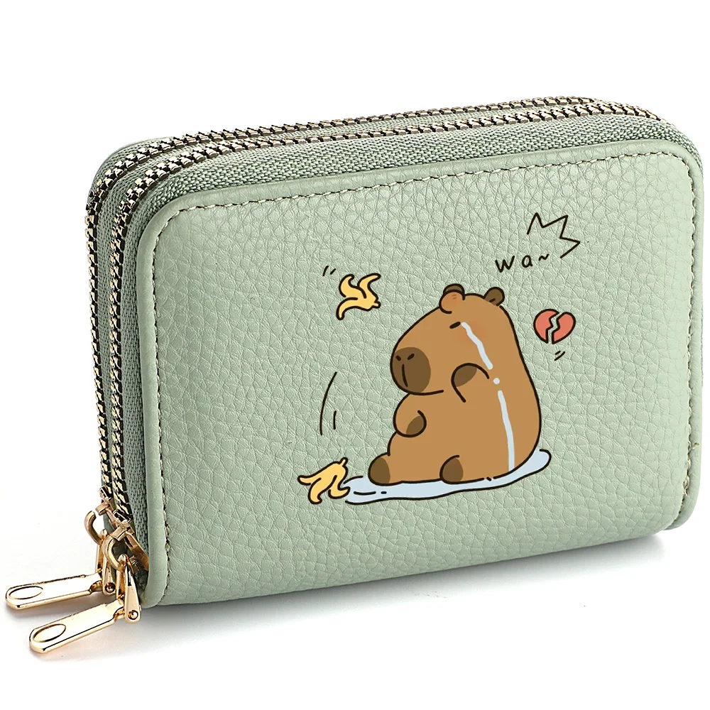 

1 шт. женский кошелек с несколькими слотами для карт, держатель для кредитных карт, милый мультяшный женский кошелек из искусственной кожи, женский подарок на день рождения