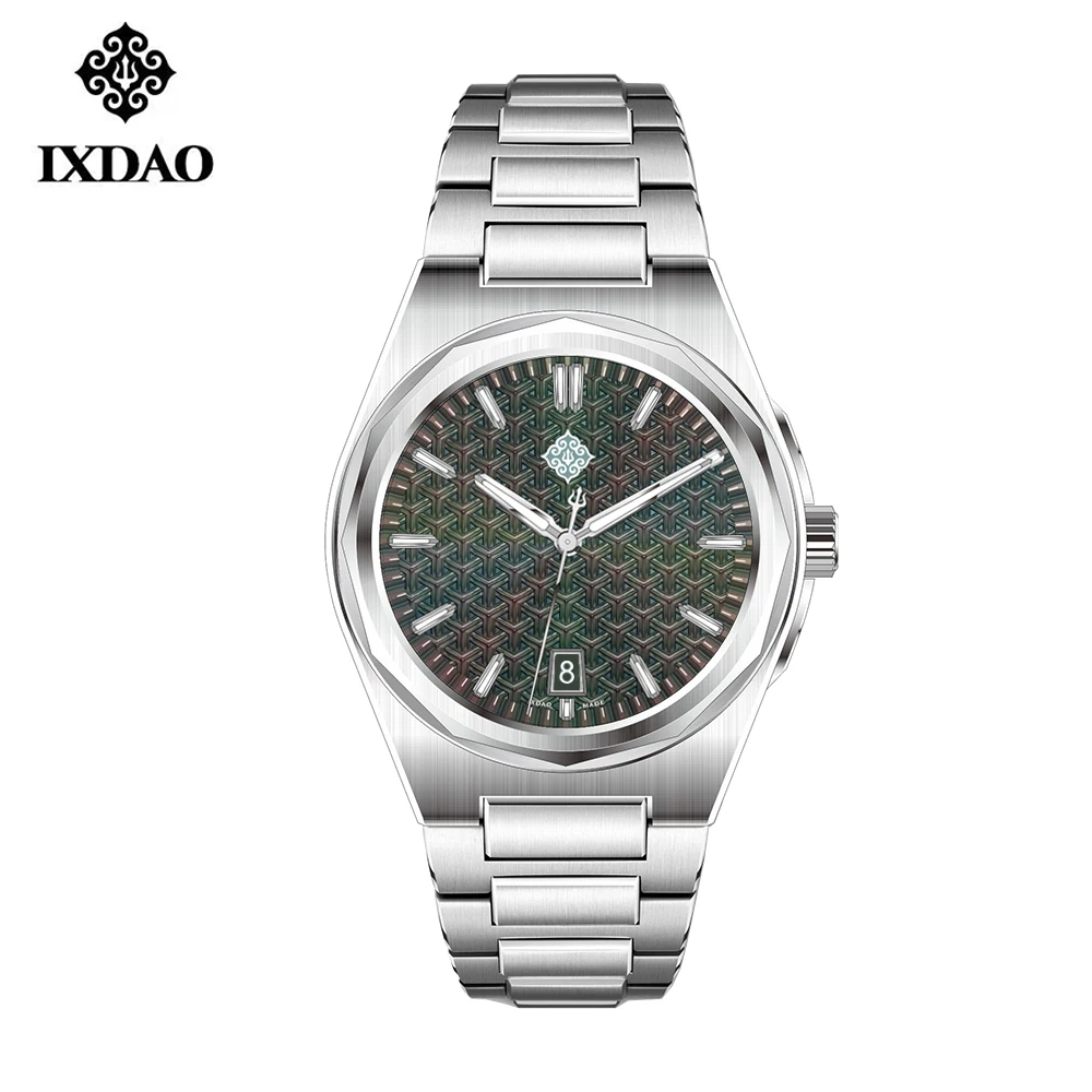 

IX&DAO 2025 New 37mm Warrior Men's Automatic Mechanical Watch Miyota 9015 Movement Sapphire Stainless Steel Waterproof 10Bar BGW