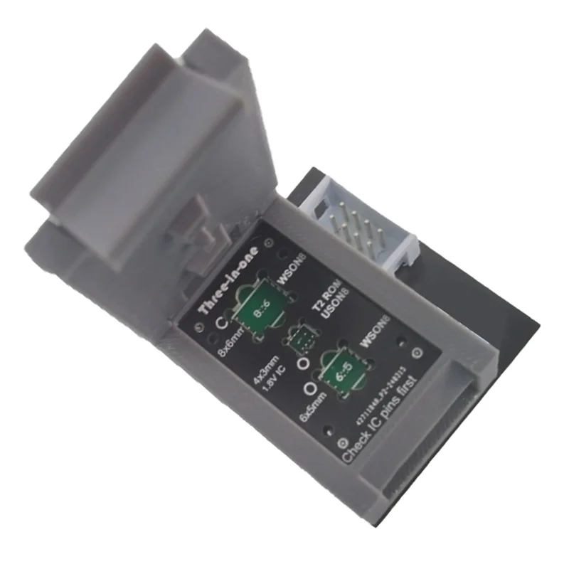 Gut gemacht – vielseitige 3-in-1-Testsockel zum Spanieren und Schreiben – kompatibel mit DFN8 QFN8 WSON8 USON8