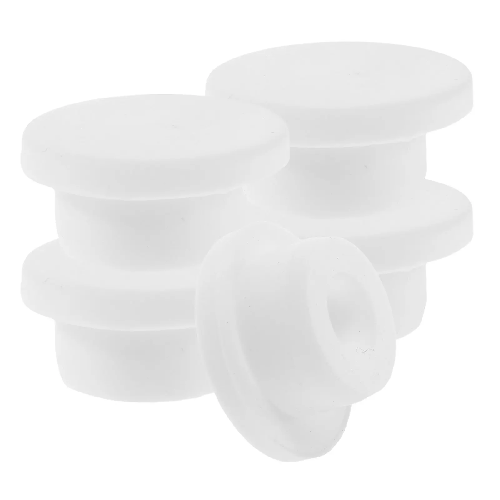 

5Pcs Silicone Bathtub Stopper Sink Overflow Cover Leak Proof Flexible Drain Plug for Tub Washbasin Bathroom 19-20Mm Hole Size