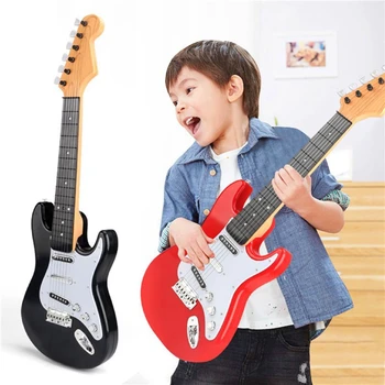 Mini Kids Guitar 6 Strings Classical Ukulele Guitar Toy Musical Instruments for Children Beginners Early Education Guitar