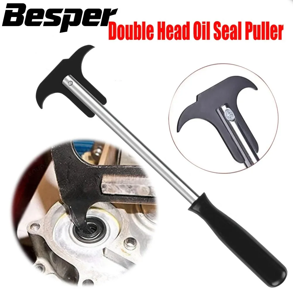 

Double Head Oil Seal Screwdriver & Wrench Puller - Multi-Function Car Oil Seal Removal Tool for O-Rings, Grease Seal