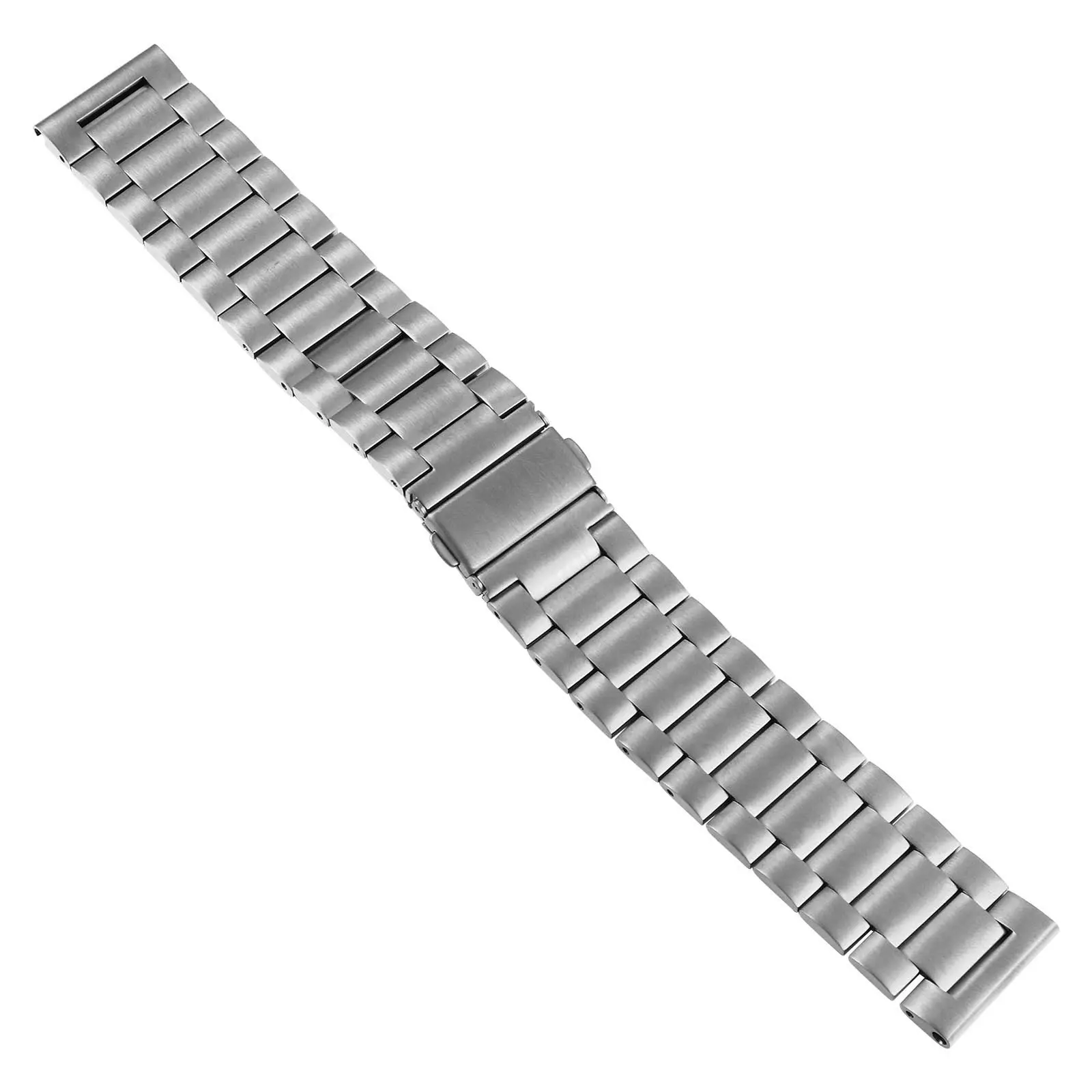 Three Beads Steel Watch Band Compatible Gen 5 Exquisite Metal Wristband Quick Release Band for Smart