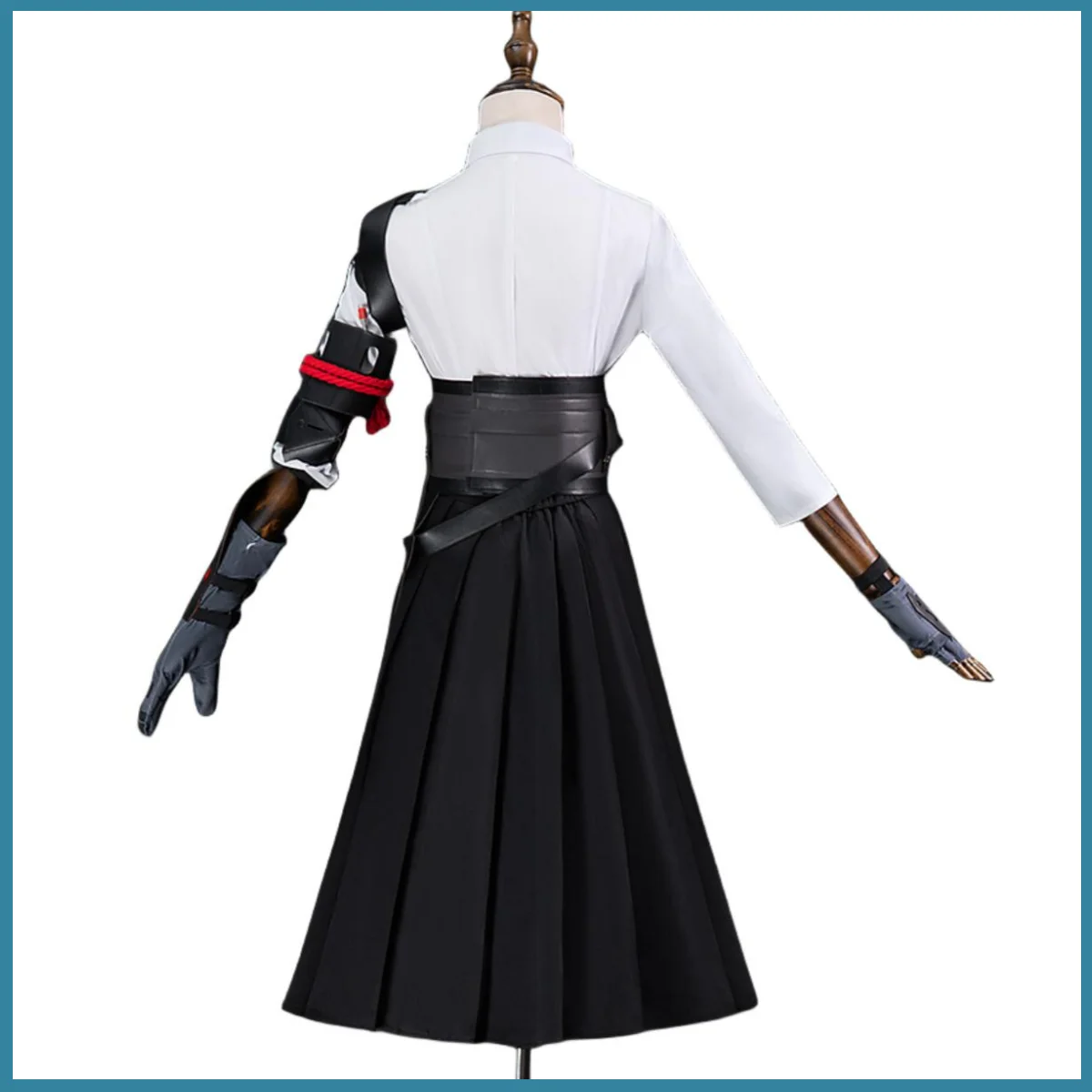 Anime Game Zenless Zone Zero Hoshimi Miyabi Cosplay Kostuum Sectie 6 Miyabi Pruik Mooie Uniform Rok Vrouw Kawaii Carnaval Pak